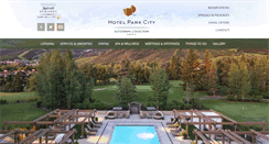 Desktop Screenshot of hotelparkcity.com